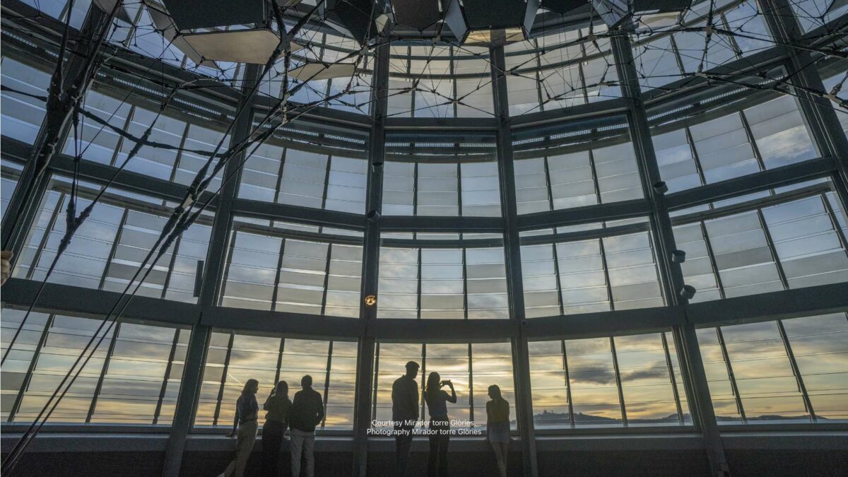 Courtesy Mirador torre Glòries.