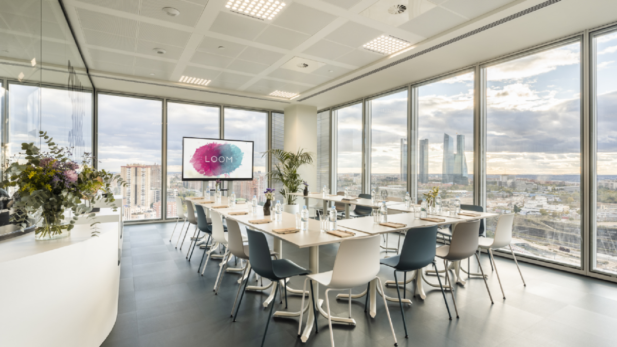 Office LOOM Torre Chamartín uno de los mejores espacios de eventos de Madrid
