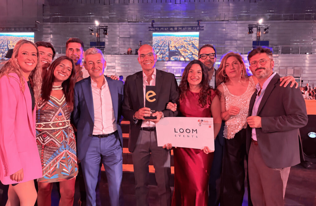 Entrega Premio Eventoplus a LOOM Events Azca